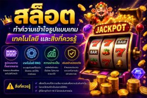 Read more about the article สล็อต: ทำความเข้าใจรูปแบบเกม เทคโนโลยี และสิ่งที่ควรรู้