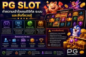 Read more about the article PG Slot: ทำความเข้าใจเกมดิจิทัล ระบบ และสิ่งที่ควรรู้